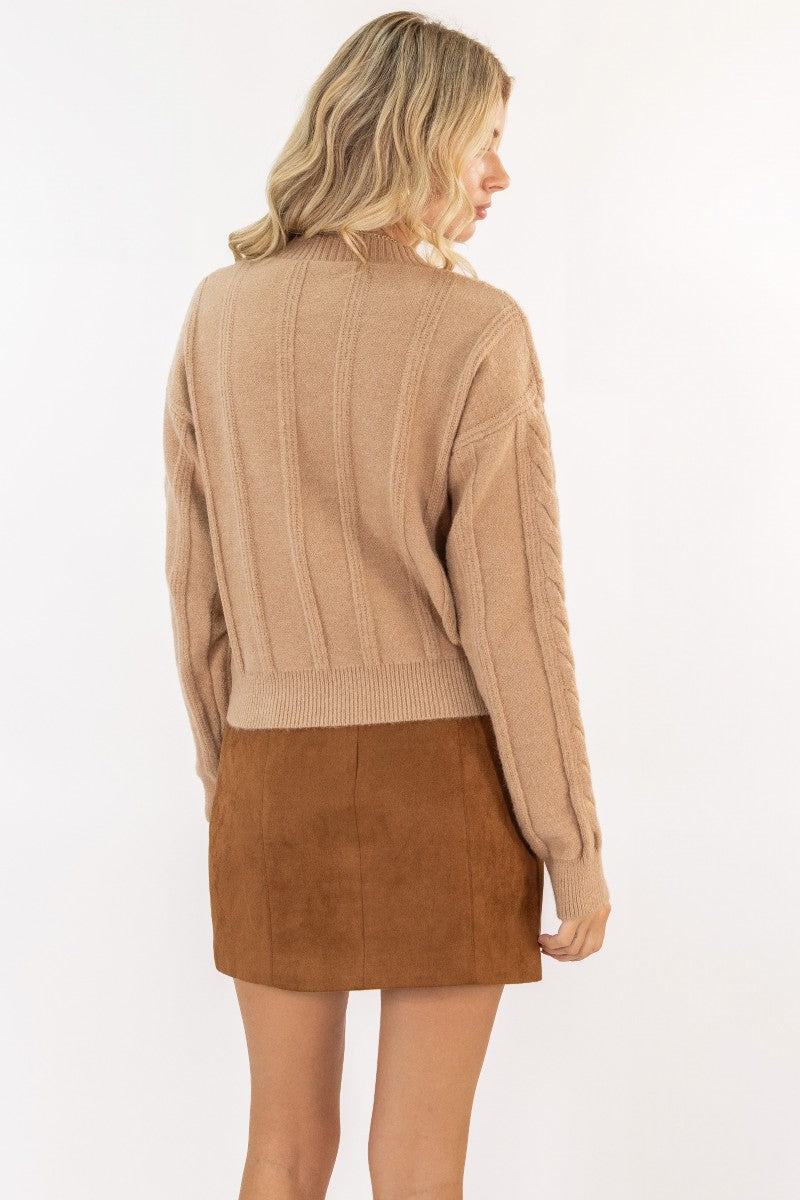 Everyday Classic Cable Knit Sweater