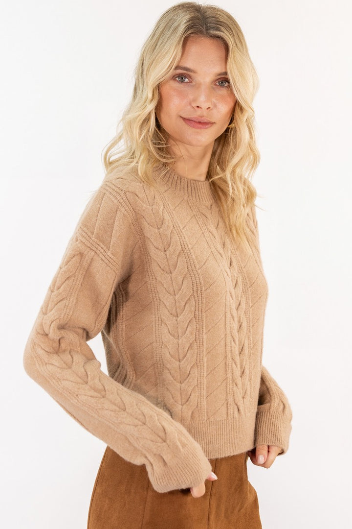 Everyday Classic Cable Knit Sweater