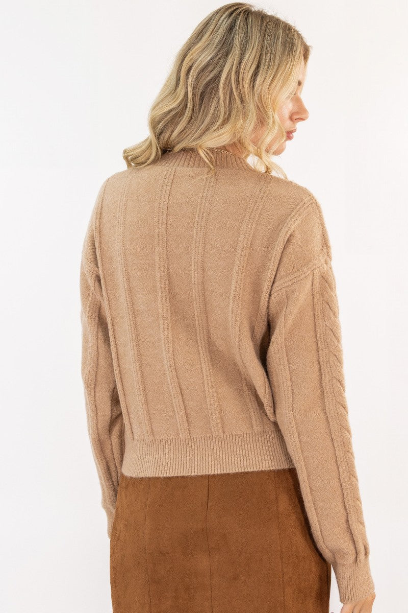 Everyday Classic Cable Knit Sweater