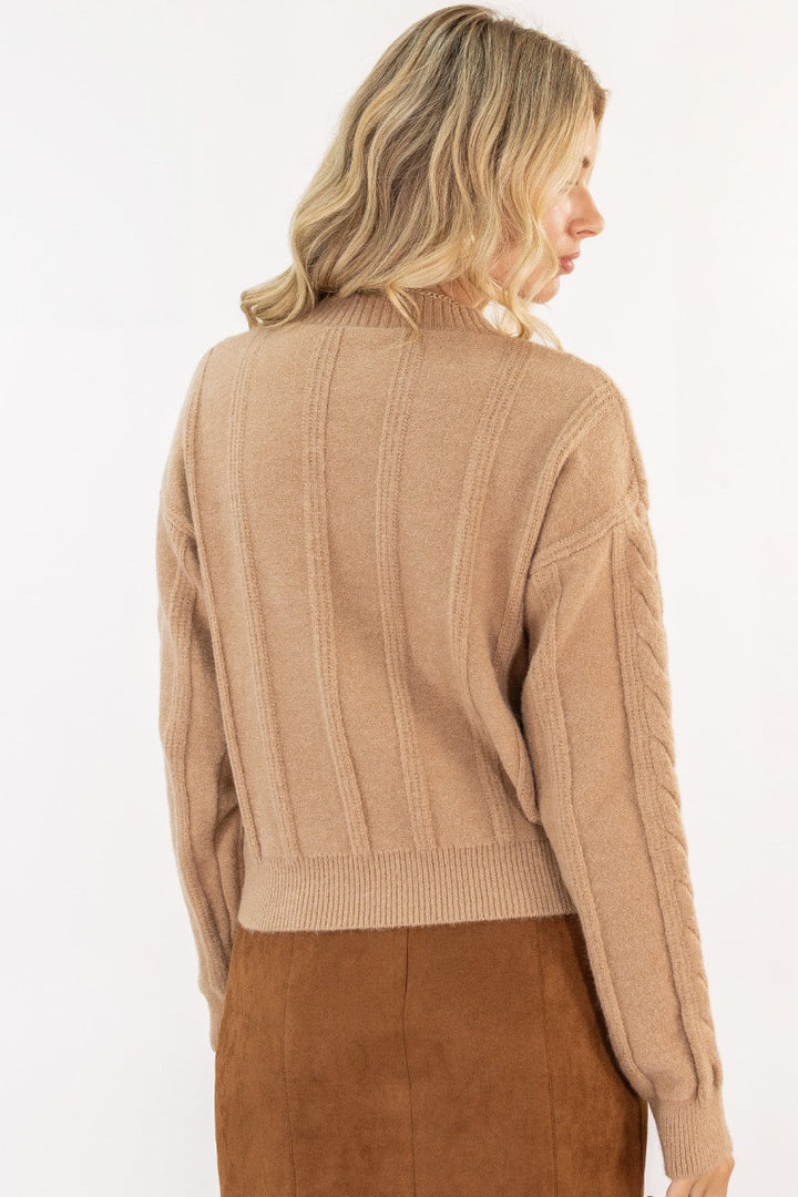 Everyday Classic Cable Knit Sweater