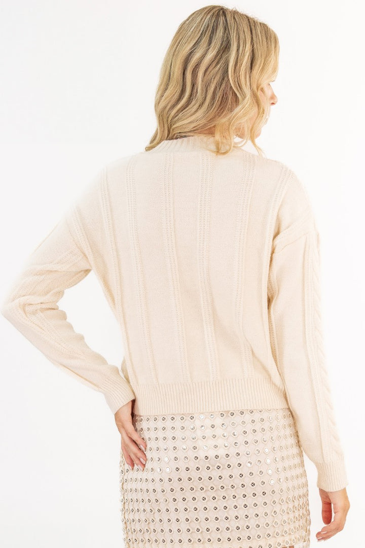 Everyday Classic Cable Knit Sweater
